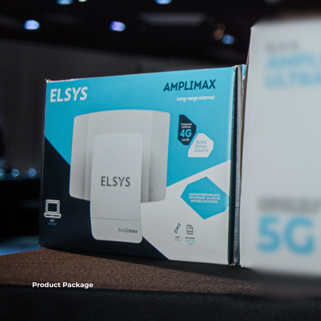 ELSYS AMPLIMAX 4G LTE Modem with SIM Card Slot and Built in High-Gain Antenna
