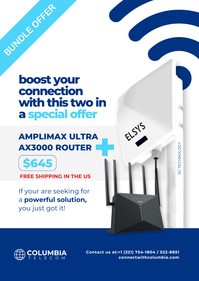 Amplimax 5G ULTRA + AX3000 ROUTER