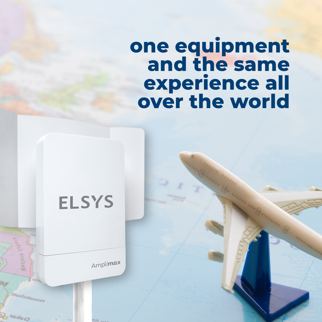 ELSYS AMPLIMAX 4G LTE Modem with SIM Card Slot and Built in High-Gain Antenna
