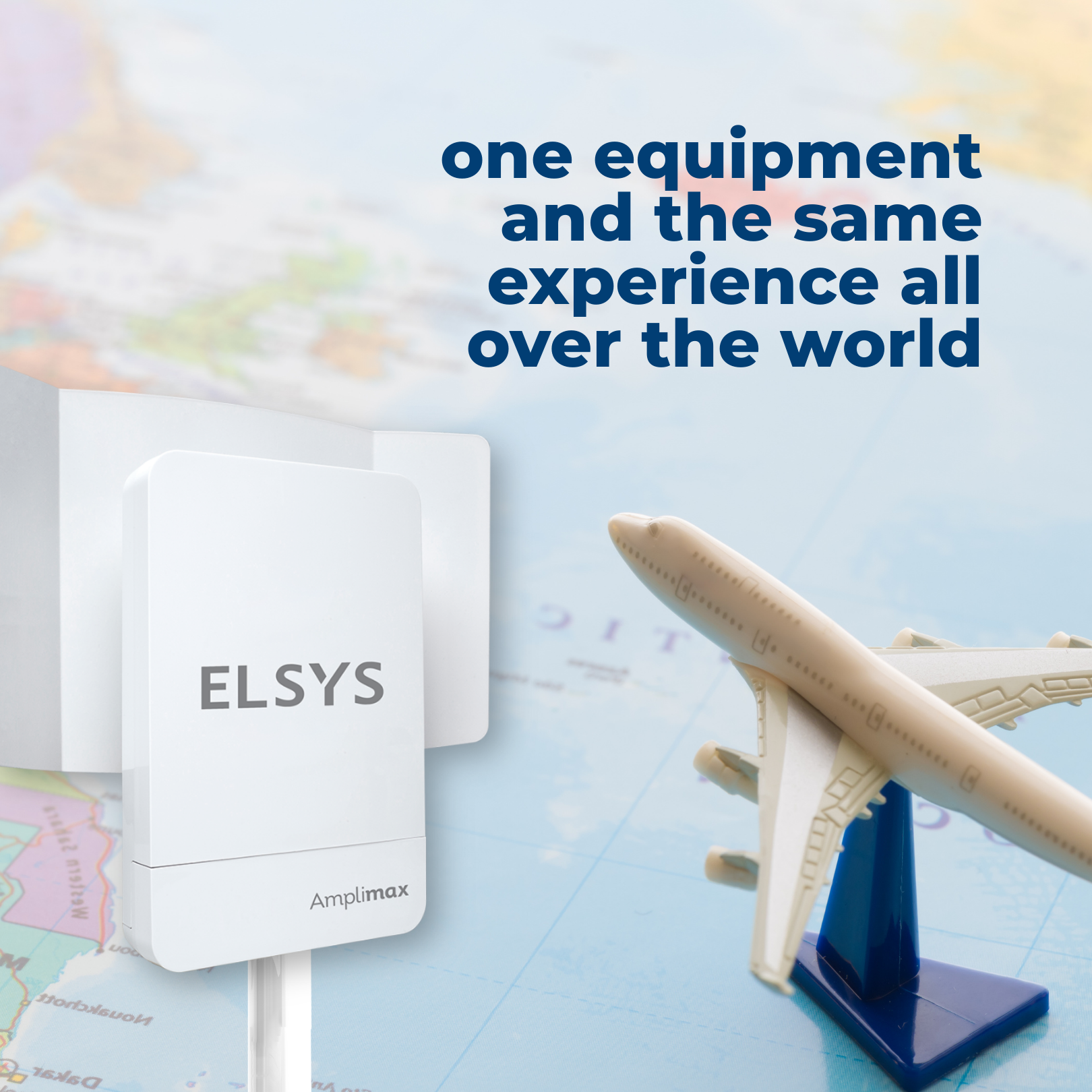 ELSYS AMPLIMAX 4G LTE Modem with SIM Card Slot and Built in High-Gain Antenna